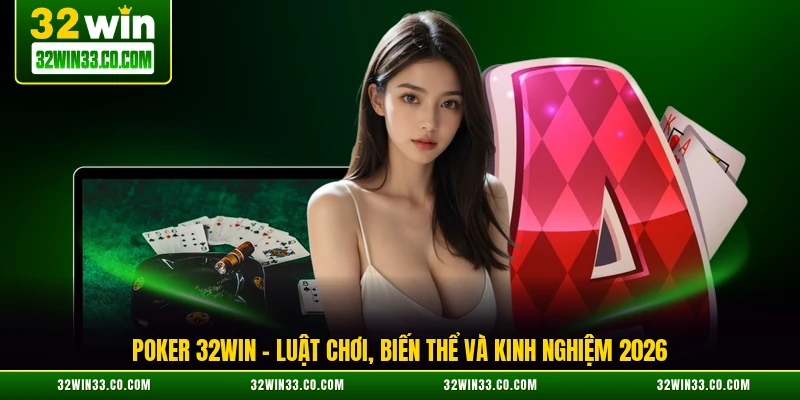 poker 32win luật chơi, biến thể và kinh nghiệm 2026